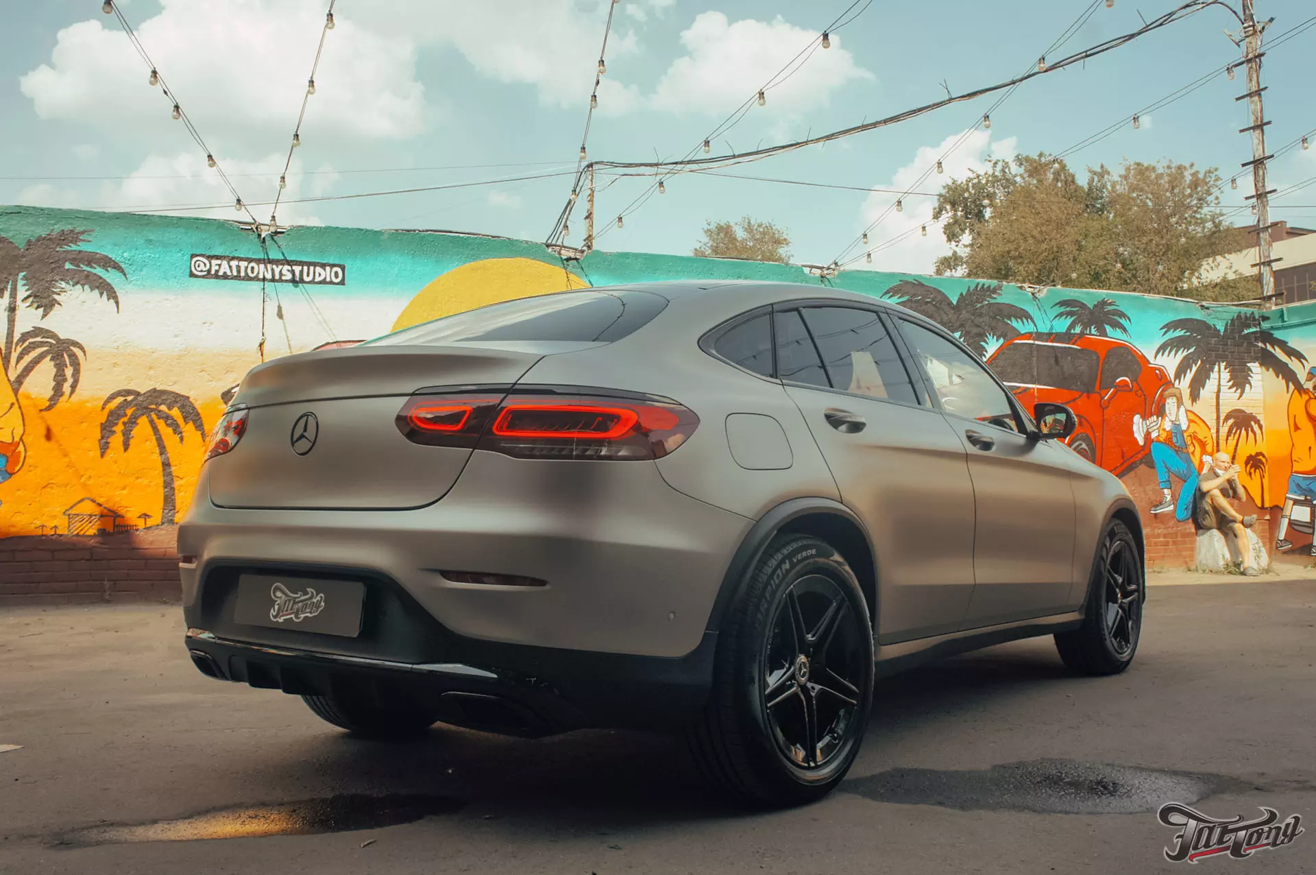 Mercedes GLС. Выполнили антихром
